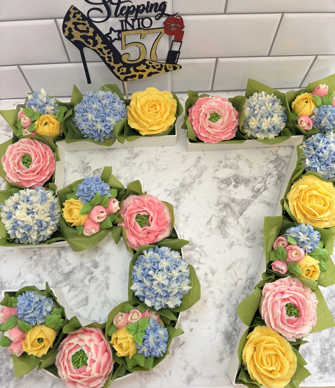 I Am Cookie & Sugar Co. blooming cupcake gallery photo