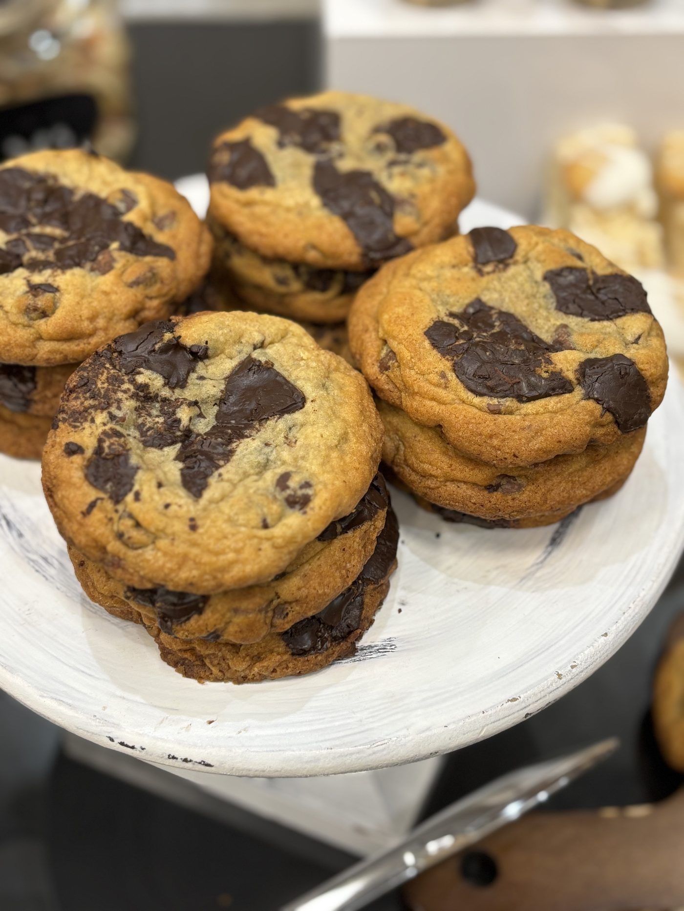 I Am Cookie & Sugar Co. display table at a pop-up event
